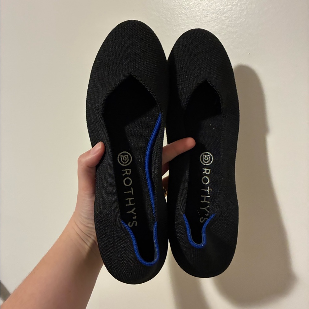 Rothy's Black Flats